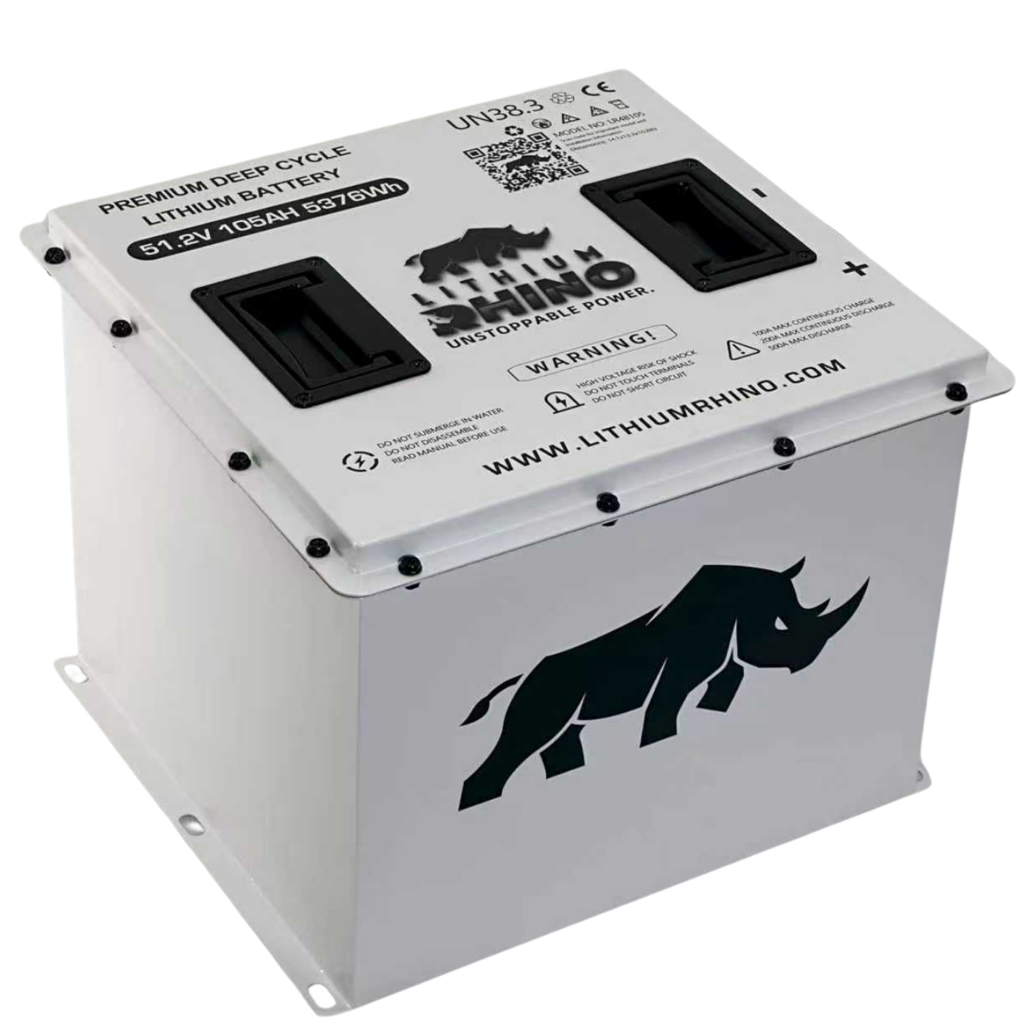 48V 105Ah CUBE Lithium Rhino Conversion Kit