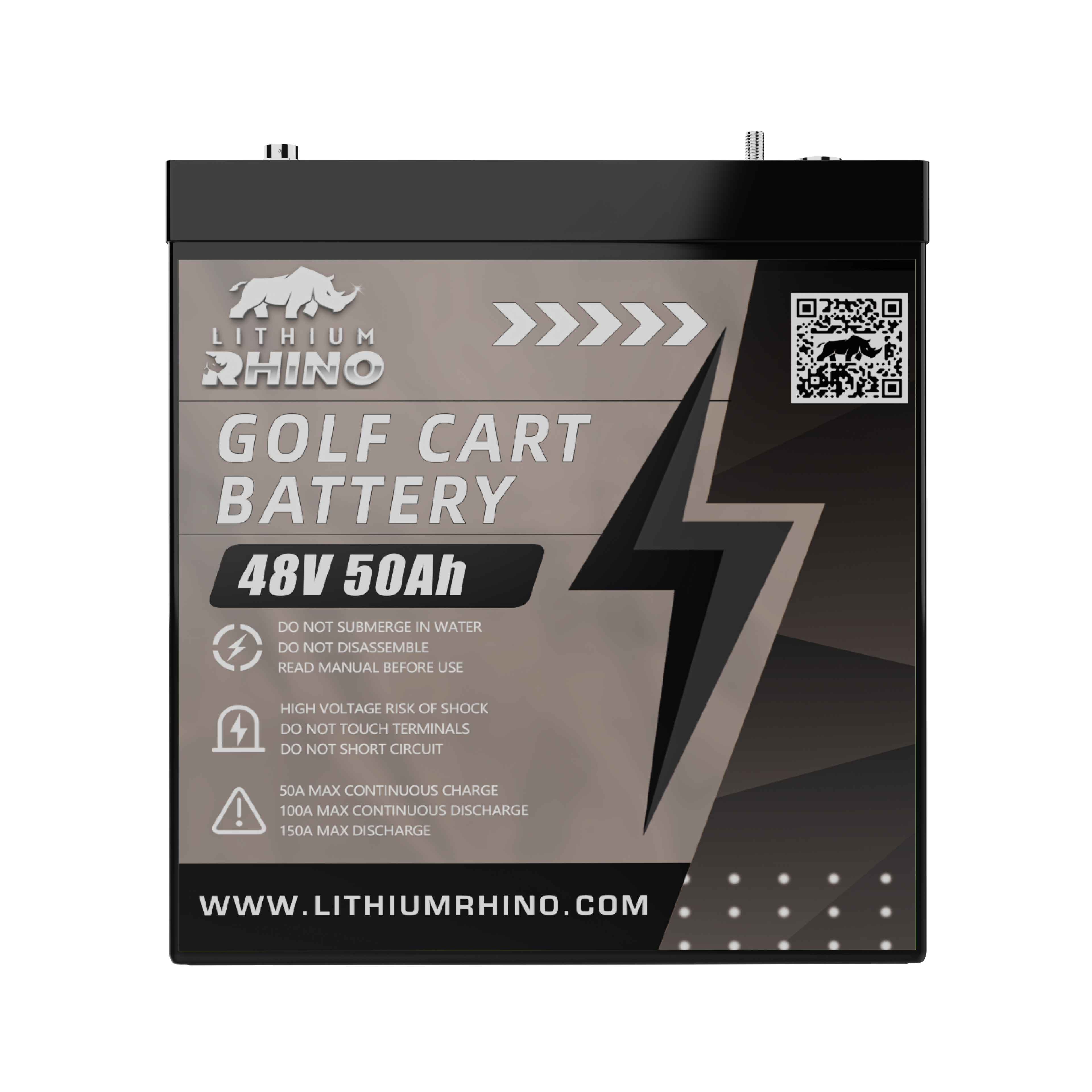 48V 50Ah Lithium Rhino Conversion Kit