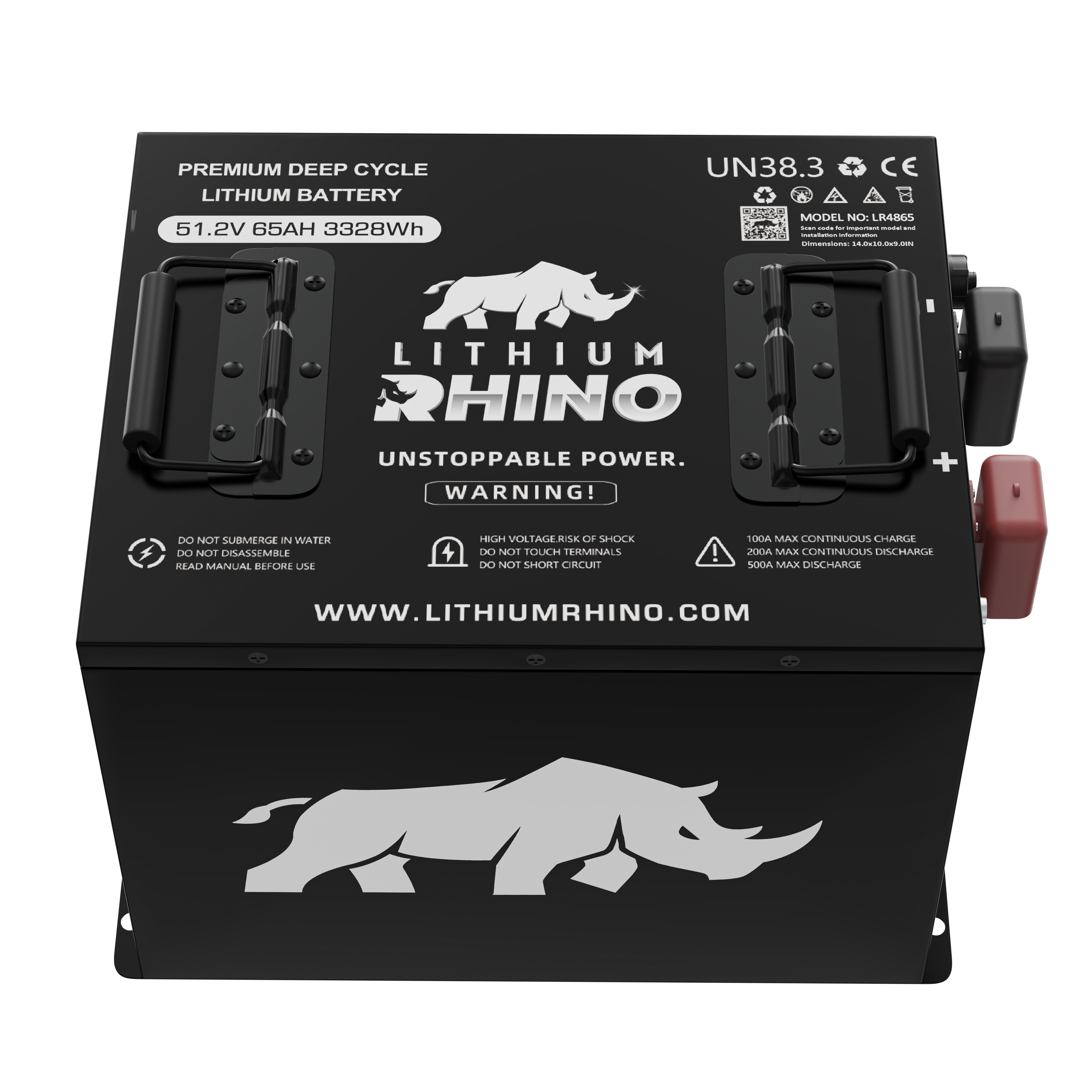 48V 65Ah Lithium Rhino Conversion Kit
