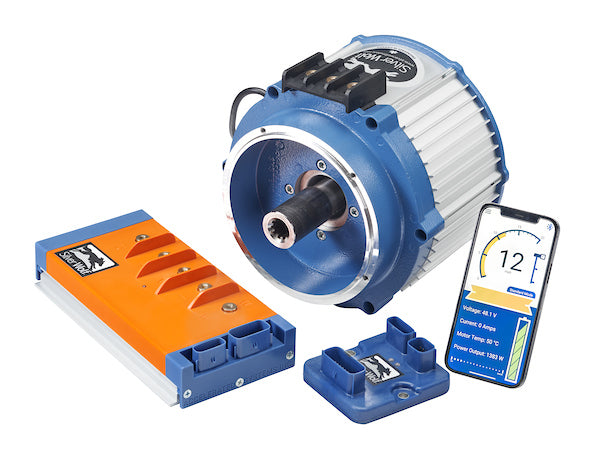 Teekon 9kW AC Complete Kit — EZGO TXT (with 2ga cables)